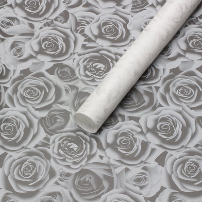 20pcs Rose Cellophane Wrap for Valentine's Day (57x57cm)