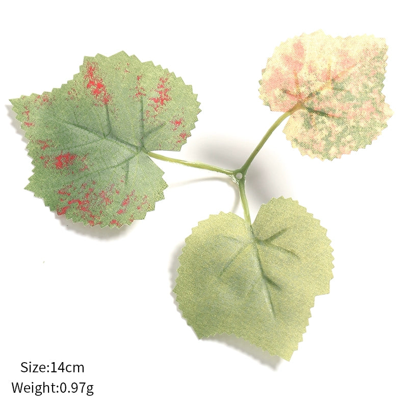 Artificial Foliage Green Leaves Pack 100