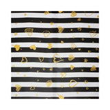 Load image into Gallery viewer, 20pcs Stripe &amp; Gold Heart Cellophane Wrap (57x57cm)
