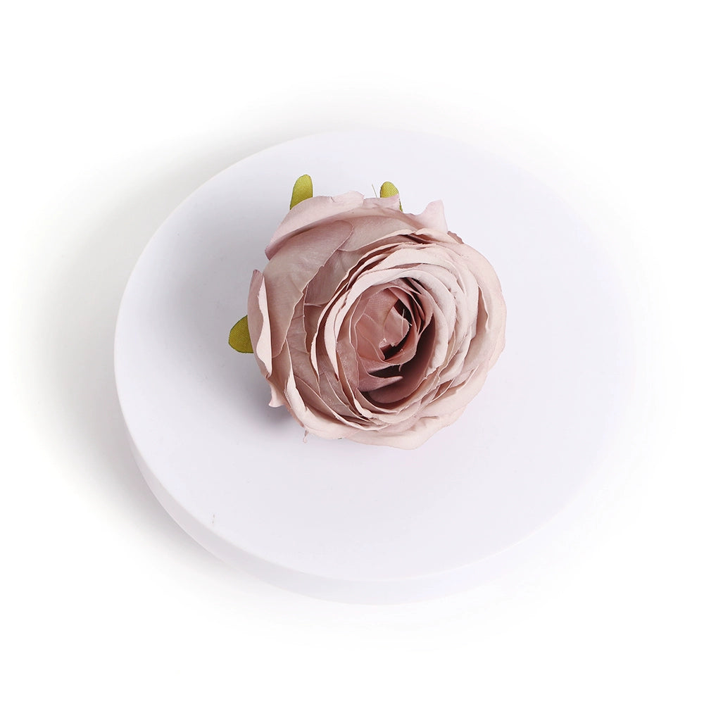 6cm Artificial Silk Rose Flower Heads Pack 30