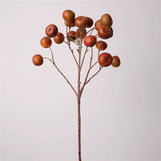 22" Artificial Mini Apple Branch Stem