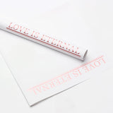 Load image into Gallery viewer, 20pcs LOVE IS ETERNAL Flower Wrap Paper (57x57cm)