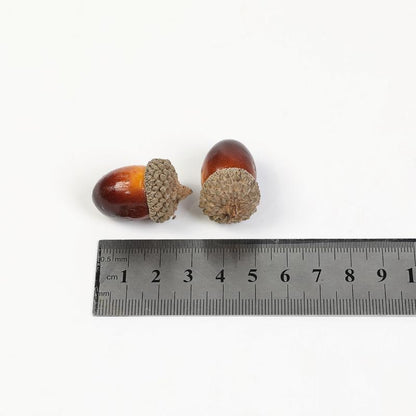 100pcs Artificial Mini Acorns for Crafts