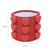 Load image into Gallery viewer, 3D Hearts Round Bouquet Arrangement Box