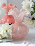 Load image into Gallery viewer, Vintage Art Fenton Glass Vase Ruffled