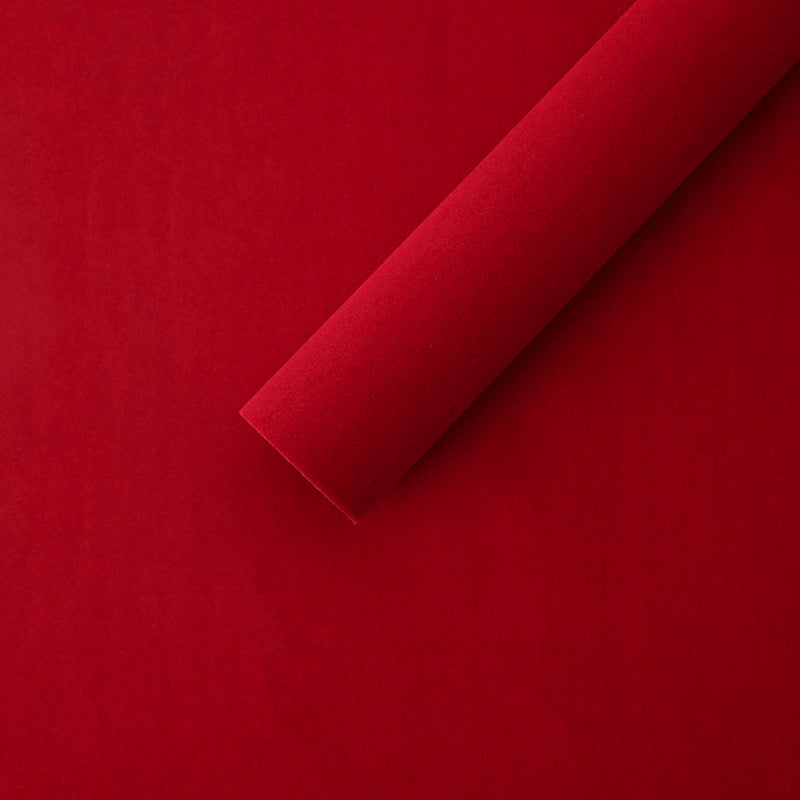 Velvet Flower Bouquet Wrapping Fabric (53cmx6Yd)