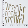(2-4cm) olive-green 100 pcs