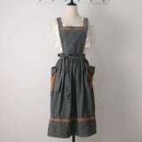 Load image into Gallery viewer, Vintage Summer Cotton Apron for Women