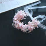 Load image into Gallery viewer, Preserved Flower Wedding Wrist Corsage