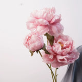 Load image into Gallery viewer, 3-Head Artificial Silk Peony Spray (77cm)