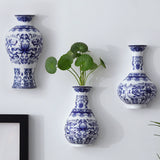 Load image into Gallery viewer, Chinese Porcelain Wall Flower Vase