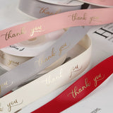 Load image into Gallery viewer, THANK YOU Matte Florist Ribbon (1.6cmx10Yd)