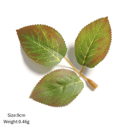 Artificial Foliage Green Leaves Pack 100