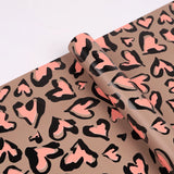 Load image into Gallery viewer, 20pcs Leopard Heart Flower Wrap Paper (57x57cm)