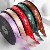 Load image into Gallery viewer, Happy Valentine Satin Ribbon (1.5cmx25Yd)