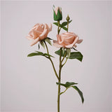 Load image into Gallery viewer, Real Touch 3-Head Cappuccino Rose Spray
