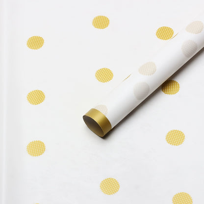 20pcs Polka Dots Frosted Cellophane Wrap (57x57cm)