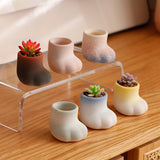Load image into Gallery viewer, Mini Cat Paw Ceramic Succulent Planter