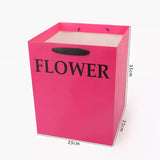 Load image into Gallery viewer, 6pcs Large Hot Pink Gift Bag for Bouquets