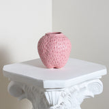 Load image into Gallery viewer, Textured Ceramic Strawberry Bud Vase