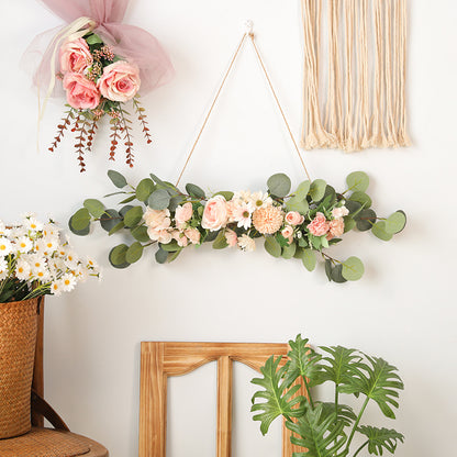Artificial Flower Eucalyptus Swag