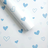 Load image into Gallery viewer, 20pcs Romantic Heart Flower Wrap Paper (57x57cm)