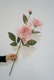 Load image into Gallery viewer, Real Touch Pink Chrysanthemum Spray 69cmH