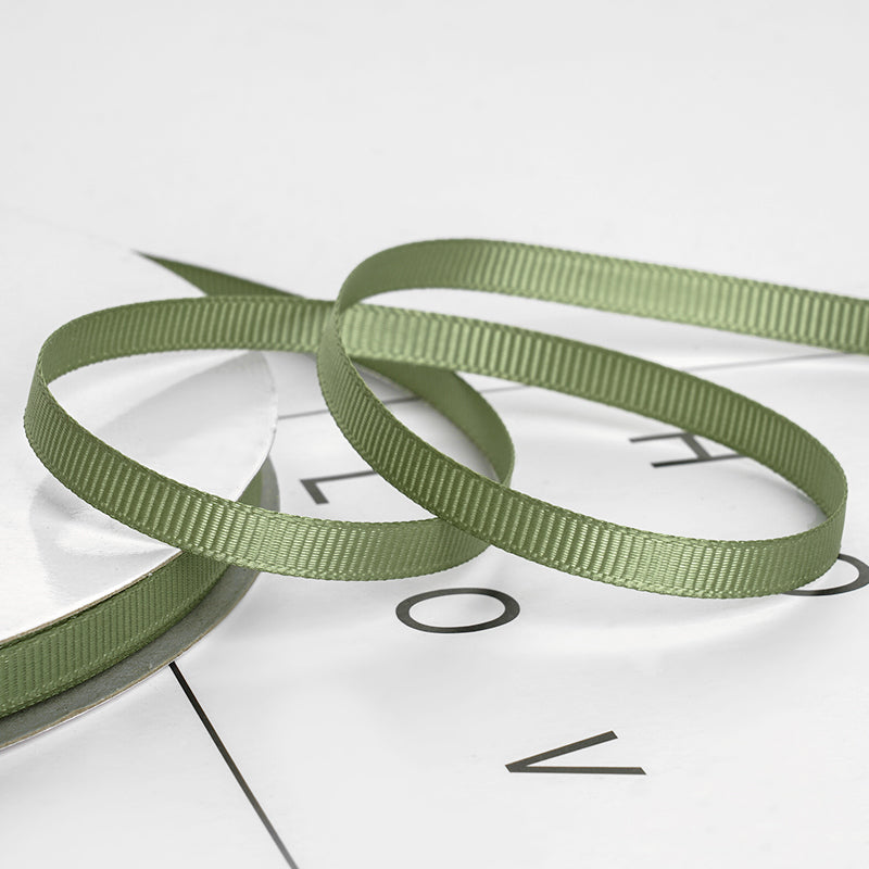 Solid Color Grosgrain Ribbon (6mmx100Yd)