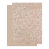 Load image into Gallery viewer, Waterproof Embossed Rose Bouquet Paper Pack 20 (37x52cm)