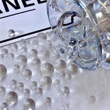 Load image into Gallery viewer, Hole-free Clear Acrylic Beads 300g