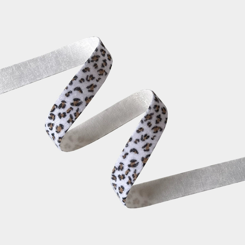 Leopard Print Plush Ribbon (2.5cmx10Yd)