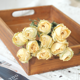 Load image into Gallery viewer, 10-Stem Real Dried Rose Bouquet