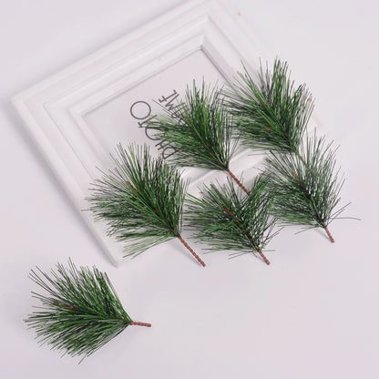 20pcs Artificial Small Pine Branches
