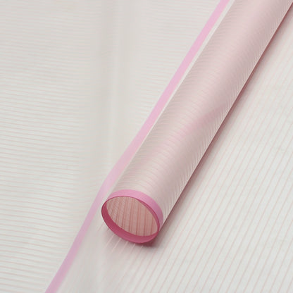 20pcs Matte Striped Cellophane Wrap (57x57cm)
