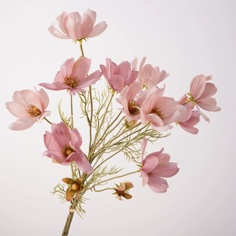 26" Autumn Artificial Cosmos Flower Spray
