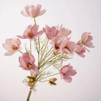 26" Autumn Artificial Cosmos Flower Spray