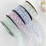 Load image into Gallery viewer, Tulip Printed Sheer Ribbon (2.5cmx10Yd)