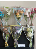 Load image into Gallery viewer, Colorful Border Clear Bouquet Sleeves Pack 30