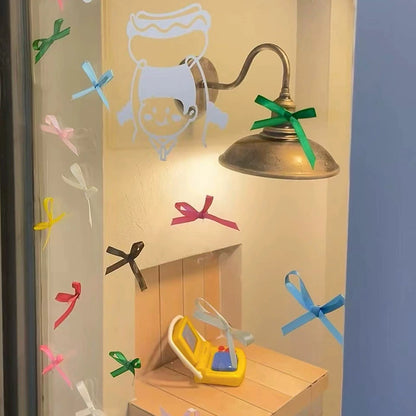 100pcs Silk Ribbon Bows for DIY Decorations