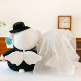 Load image into Gallery viewer, Wedding Teddy Bear Plush Couple 30cm