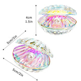 Load image into Gallery viewer, Iridescent Mini Glass Pearl Shell