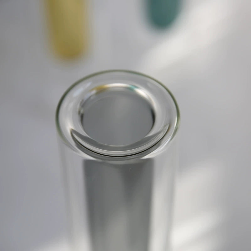Modern Cylindrical Test Tube Glass Vase