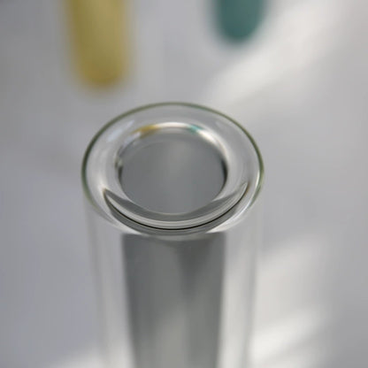 Modern Cylindrical Test Tube Glass Vase