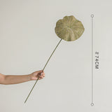 Load image into Gallery viewer, Realistic Faux Lotus Leaf Zen Decor