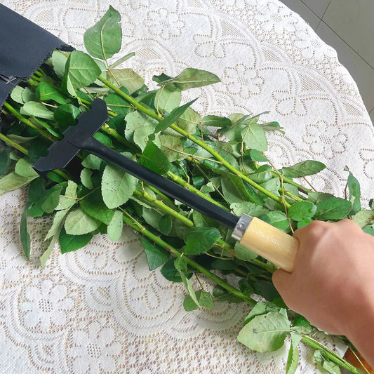 Rose Leaves Thorns Remover Rake for Florists