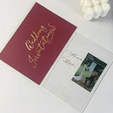 Load image into Gallery viewer, Custom Transparent Acrylic Wedding Invitation Card