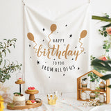 Load image into Gallery viewer, Happy Birthday Backdrop Banner (150Wx200Hcm)