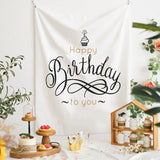 Load image into Gallery viewer, Happy Birthday Backdrop Banner (150Wx200Hcm)