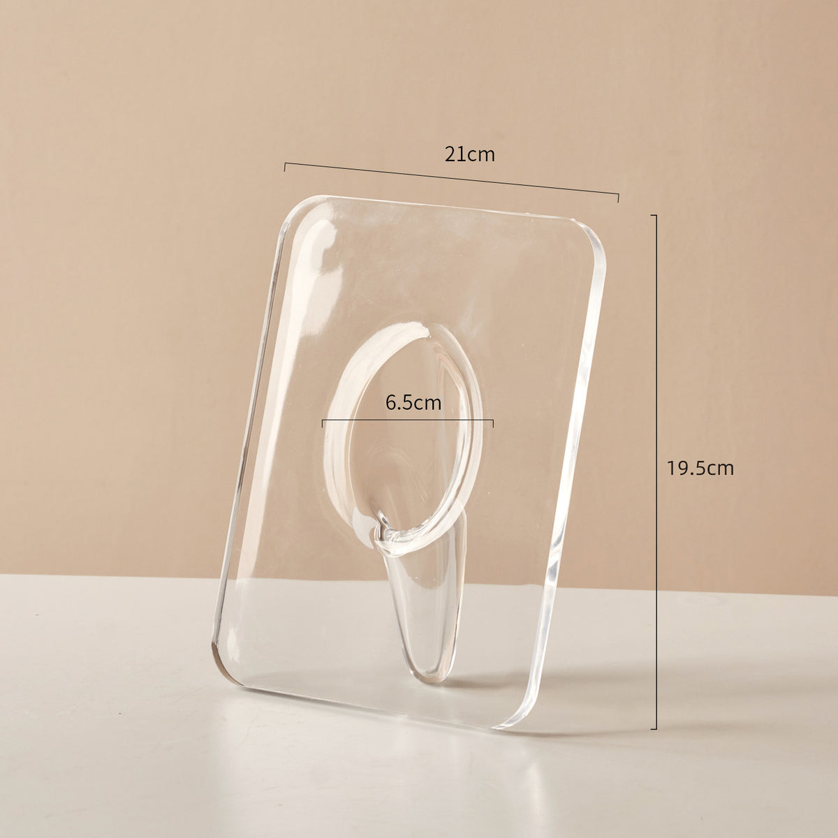 Vase cadre en acrylique transparent moderne
