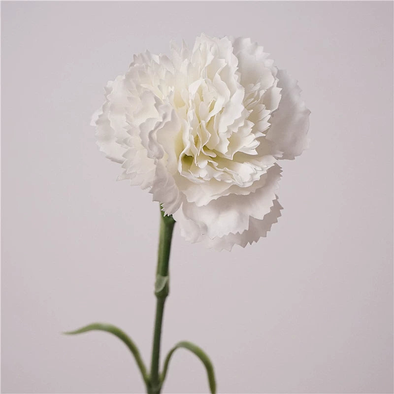 20" Real Touch Artificial Carnation Flower Stem